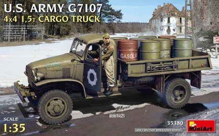 U.S. ARMY G7107 4X4 1,5t CARGO TRUCK