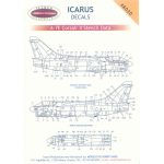 A-7 CORSAIR II STENCIL DATA
