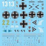 Messerschmitt Bf 109E-4 (1:48) ( DECALS & MASKS )