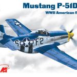 Mustang P-51D-15 WWII American fighter