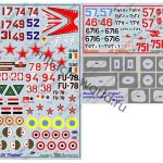 Mikoyan MiG-25 marking ( DECALS & MASKS )