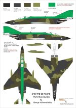 HAF 348 TRS 60 YEARS RF-4E 1/72 Decal - Image 4
