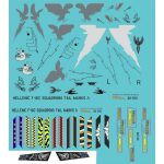 HAF F-16C SQUADRONS TAIL MARKS & ROUNDERS combo - Image 2