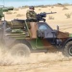 French VBL Milan armor car