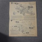 Vintage 1965 1/28th Revell SPAD XIII "Frank Luke" - Image 3