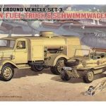 German Fuel Truck /Schwimmwagen WWII Ground Vehicle
