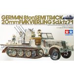German 8 ton Semi Track 2cm Flakvierling 38 Sd.Kfz 7/1