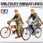 German Soldiers with Bicycles