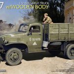 1,5t 4x4 G7107 Cargo Truck w/Wooden Body