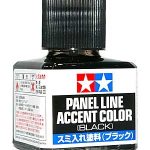 Panel Line Accent Color - Black