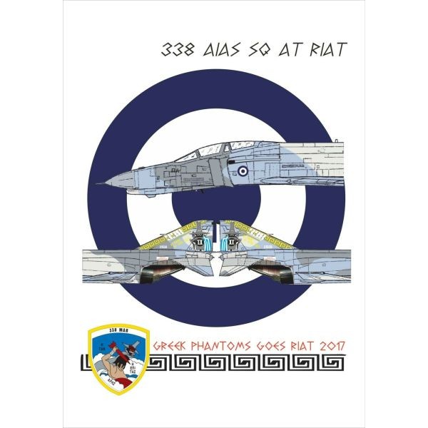 48901 F-4E PHANTOM GREEK AUP AT AIR TATTOO 2017 - Image 1