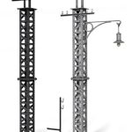 Metal Telegraph Poles