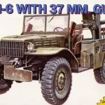 U.S. M-6 with 37 mm gun