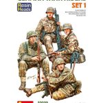 German Tank Riders Set 1. Resin Heads