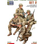 German Tank Riders Set 2. Resin Heads