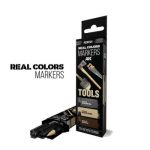 RCM101 TOOLS - SET 3 REAL COLORS MARKERS