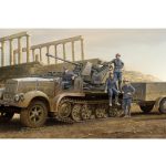 German 3.7cm Flak 37 Auf Selbstfahrlafette (Sd.Kfz. 7/2 Early version) with Sd.Anhänger 52