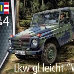 Lkw gl leicht "Wolf" ( with glue-colors-brush )