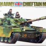 British Main Battle Tank Chieftain Mk. 5 - 3 figures