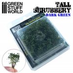 Tall Shrubbery - Dark Green (8x8x3cm)
