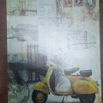 metal plate vespa