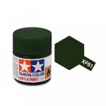 XF-61 DARK GREEN - ACRYLIC PAINT MINI (FLAT) 10ML